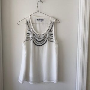 Fun sleeveless blousy tank